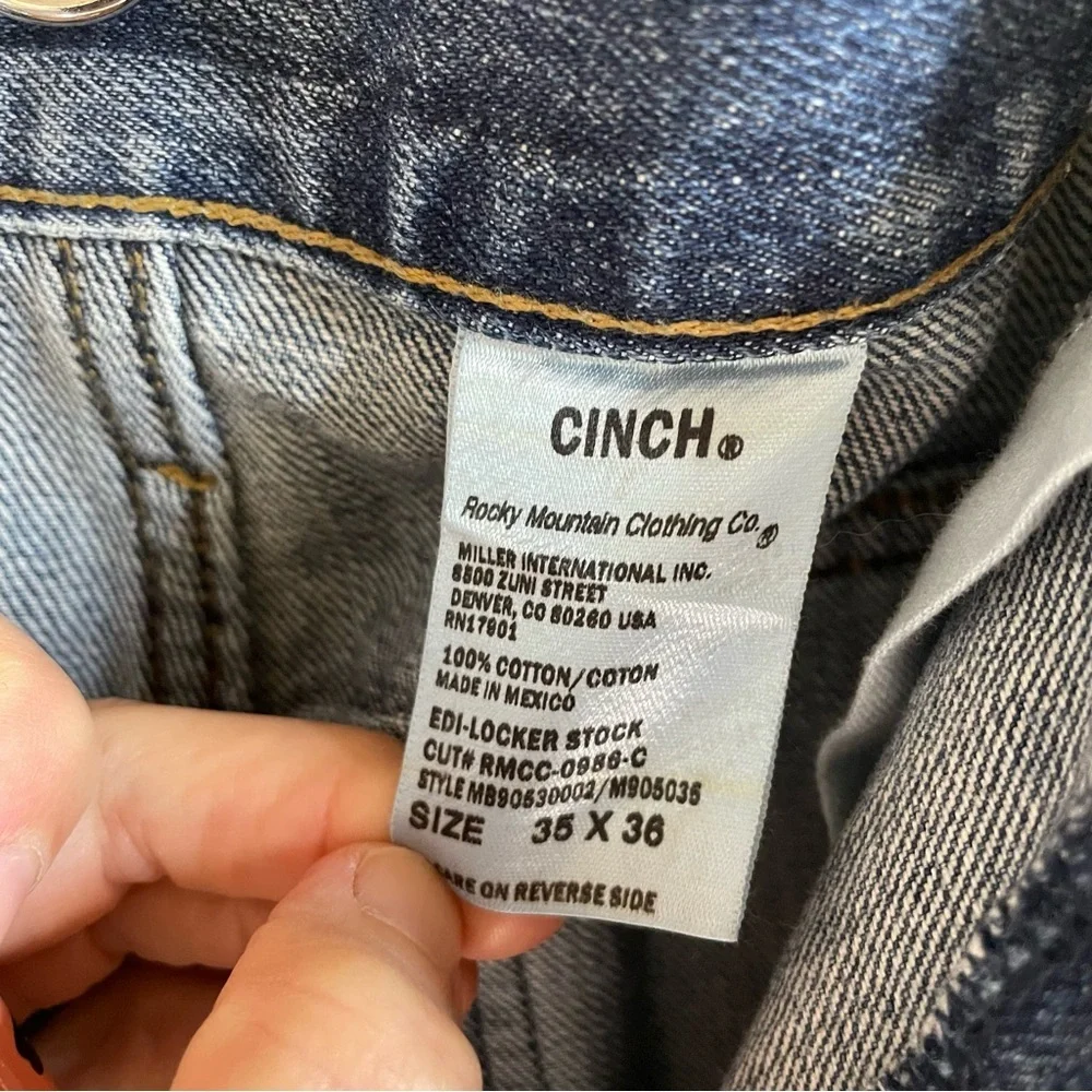Cinch Green Label Relaxed Fit Tapered Leg Jeans 35x36​